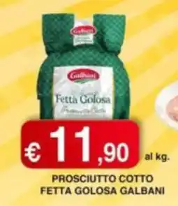 Orsini Market Prosciutto cotto fetta golosa Galbani offerta