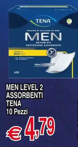 Centro Oceano Tena Men Level 2 Assorbenti offerta