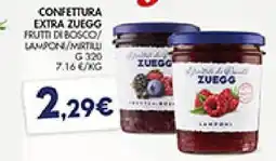 Coal Confettura extra Zuegg frutti di bosco/ lamponi/wirtilli offerta