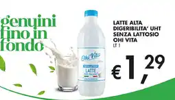 Coal Latte senza lattosio Ohì Vita offerta