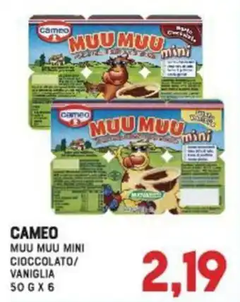 Cameo Muu Muu Mini Cioccolato/Vaniglia