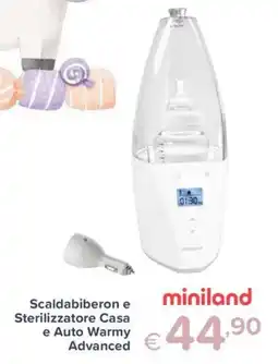 Io Bimbo Scaldabiberon e Sterilizzatore Casa e Auto Warmy Advanced offerta