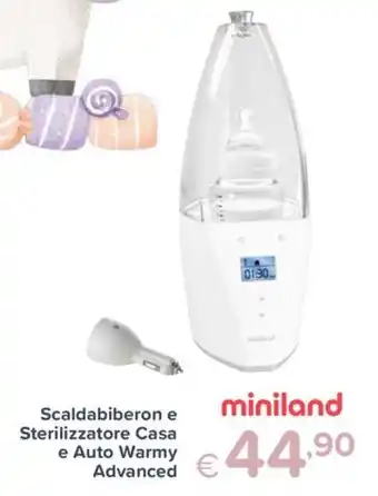 Scaldabiberon e Sterilizzatore Casa e Auto Warmy Advanced