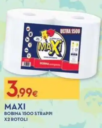 Maxi bobina 1500 strappi