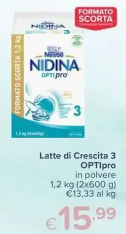 Io Bimbo Nestlé Nidina OPTIpro offerta