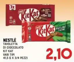 Gran Risparmio Tavoletta di cioccolato Kit Kat offerta