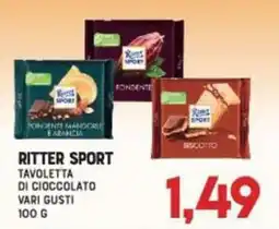 Gran Risparmio Ritter Sport Tavoletta di cioccolato offerta