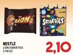 Gran Risparmio Nestlé Lion/Smarties offerta