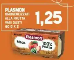 Gran Risparmio Plasmon omogeneizzati alla frutta offerta