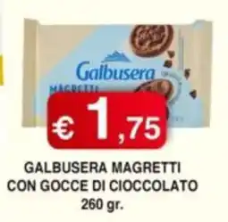 Orsini Market Galbusera magretti con gocce di cioccolato offerta