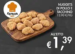 Coal Fattida Nol nuggets di pollo e tacchino offerta