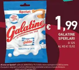 Coal Galatine Sperlari offerta