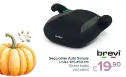 Io Bimbo Seggiolino Auto Simple brevi offerta