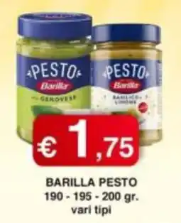 Orsini Market Barilla Pesto offerta