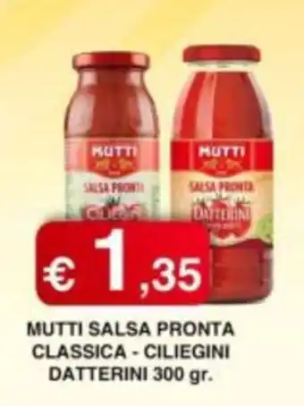 Mutti salsa pronta classica - ciliegini datterini
