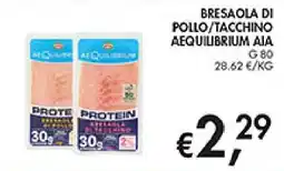 Coal Bresaola di pollo/tacchino Aequilibrium Aja offerta