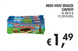 Coal Muu Muu snack cameo offerta