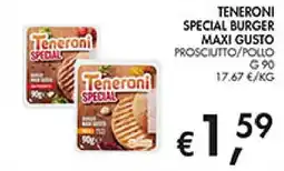 Coal Teneroni Special Burger Maxi Gusto offerta
