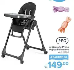 Io Bimbo Seggiolone Prima Pappa Follow Me offerta