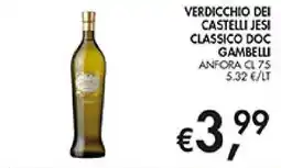 Coal Verdicchio dei Castelli Jesi Classico Doc Gambelli offerta
