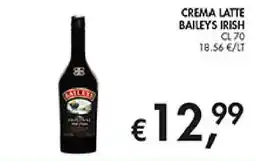 Coal Crema latte Baileys Irish offerta
