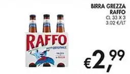 Coal Birra Grezza Raffo offerta