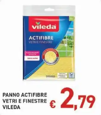 Panno Actifibre Vetro e Finestre Vileda