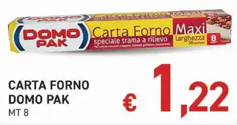 Carta forno Domo Pak