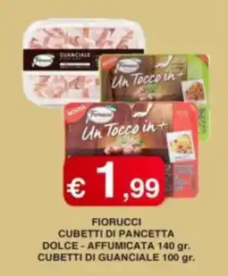 Orsini Market Fiorucci Cubetti di Pancetta Dolce - Affumicata offerta
