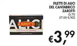 Coal Filetti di alici del cantabrico Zarotti offerta