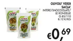 Coal Olivoli verdi Sacla offerta