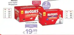 Io Bimbo Huggies Little Movers offerta