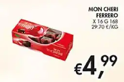 Coal Mon Cheri Ferrero offerta