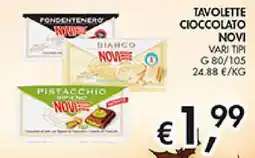 Coal Tavolette cioccolato Novi offerta