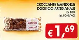 Coal Crocchante mandorle docificio artigianale offerta