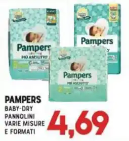Gran Risparmio Pampers baby-dry pannolini offerta