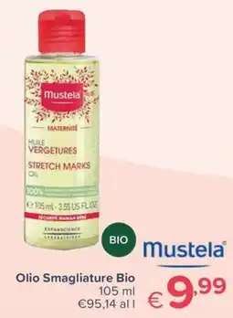 Io Bimbo Olio Smagliature Bio Mustela offerta