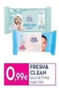 Proshop Fresh & Clean salviettine offerta