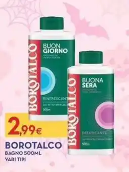 Proshop Borotalco bagno offerta