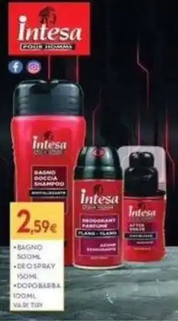 Proshop Intesa Pour Homme offerta