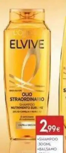 Proshop Elvive Olio Straordinario Shampoo Nutrimento Sublime offerta