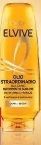 Proshop Elvive Olio Straordinario Balsamo Nutrimento Sublime offerta