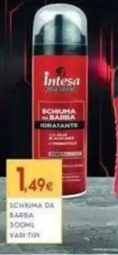 Proshop Intesa schiuma da barba offerta