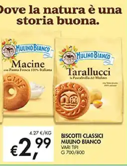 Coal Biscotti classici Mulino Bianco offerta