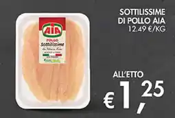Coal Sottilissime di pollo AIA offerta
