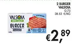 Coal Valsola burger classico offerta