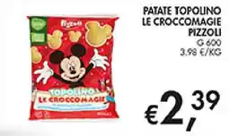 Coal Pizzioli Patate Topolino Le Croccomagie offerta