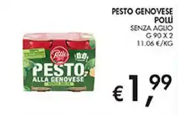 Coal Pesto alla genovese Polli offerta