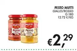 Coal Pesto Mutti offerta