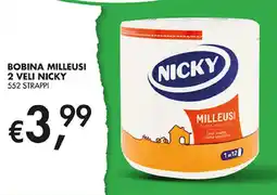 Coal Bobina milleusi Nicky offerta